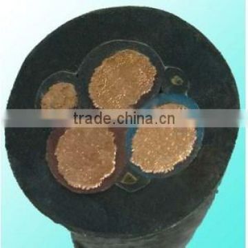Henan Jiapu Flexible AWG SOOW Yellow 4x10 Rubber Cable