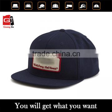 100% cotton snapback cap men & women hip hop China snapback hats