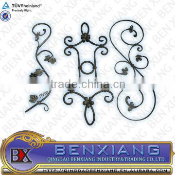 wrought iron gate accessories ornamental rosette