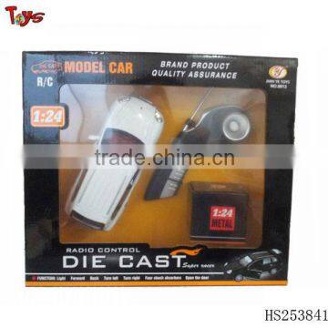 1:24 Super alloy remote control car rc diecast car