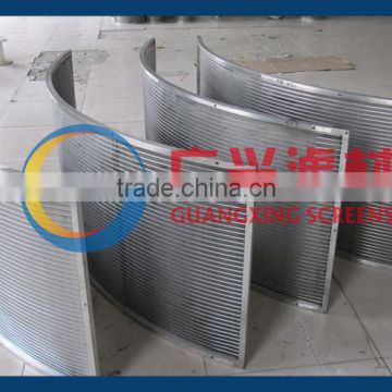 sieve bend screen for fish pond