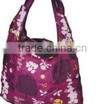 170T suprior quality polyester recycle foldable shopping bag