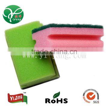 Grooved Sponge Scouring pad YS04