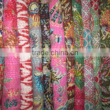 HAND MADE QUILTING TEXTILE FROM INDIAN CRAFT