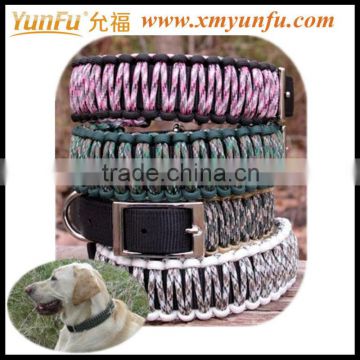 Wholesale Multicolor Nylon personalized diy pet dog collars