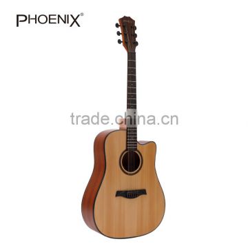 Elegant Handmade Solid Acoustic Guitar