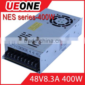 Hot sale 400w 48v 8.3a switching power supply CE factory price NES-400-48