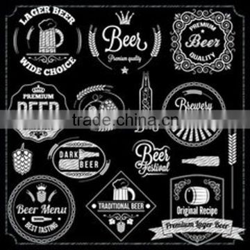 2016 vintage beer label