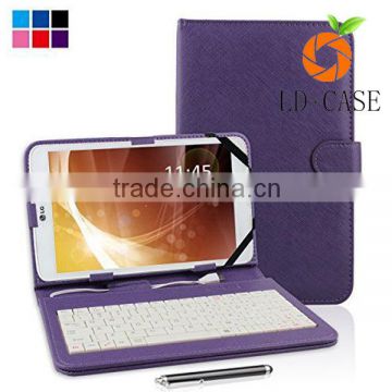 tablet leather case,cartoon case for tablet, 10.1 tablet leather case with keyboard