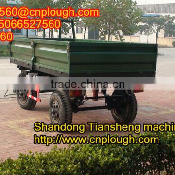 7C series of farm trailer-four wheels about agricultural hydraulic dump trailer