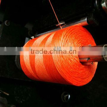 High efficiency pp baler twine twisting spool coil machine for sale