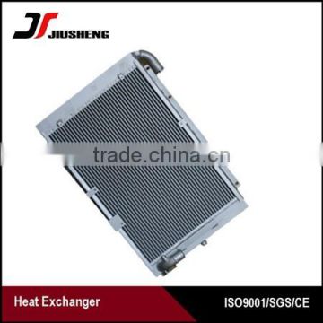 Aluminum plate bar R220-5 hydraulic oil cooler for excavator in stock
