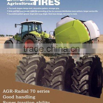 Top quality China Radial agriculture tire 710/70R42 for farm tyre