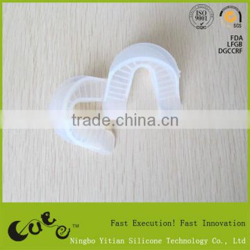 Non-sticky silicone teeth braces, popular silicone tooth socket