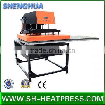 china pneumatic double states jersey heat press machine