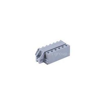 Angled Female 300V 16A 15A MCS Connector With Fixing Flanges SP450 SP458