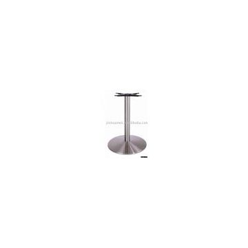 307SS    TRUMPET round INOX  DINING Table Base