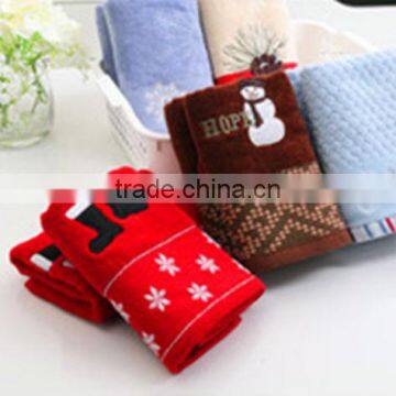 Christmas 100% Cotton Towels,Soft and Absorbent