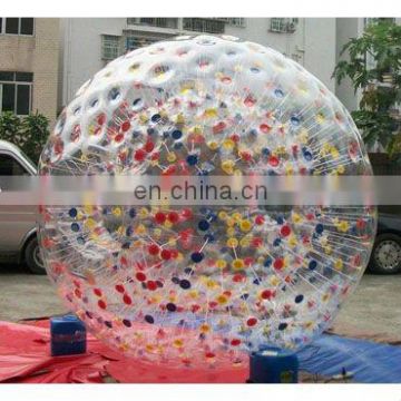 colorful inflatable zorb ball, roller ball, grass ball