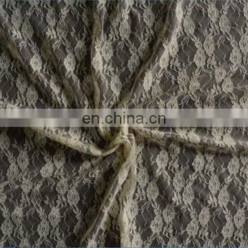 african nylon white plum blossom lace fabric for dresses/curtains