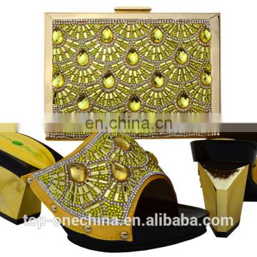 Shoe and Bag Set Women for Party Italian Ladies Shoes and Matching Bags