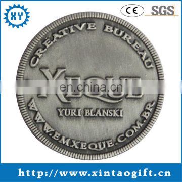 Factory direct sale custom made silver coin