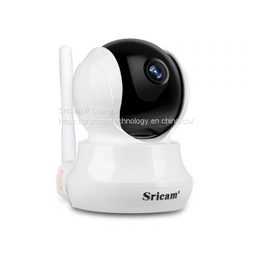 Indoor Sricam night vision IP Camera cheapest wireless Camera rotation IP Camera H.264 CMOS MicroSD Card