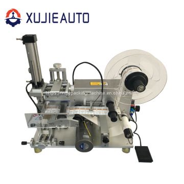semi automatic tube flag labeling machine for wires