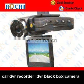 Hot sale hd black box radar detector with car dvr camera
