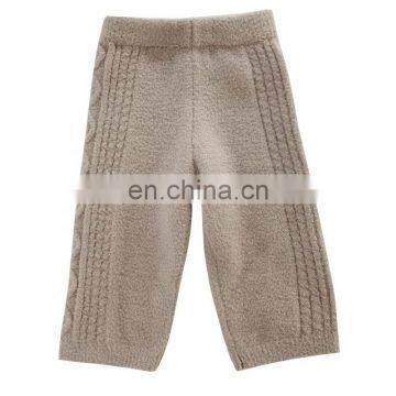 6154/New style wholesale baby knit ruffle baby girl korea fashion cotton knitted pants