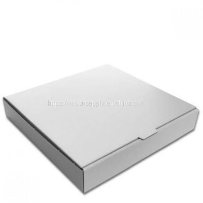 China wholesale price pizza boxes 16 x 16 inch white unprinted corrugated plain boxes bakery box