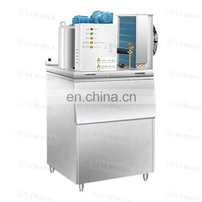 Fresh Water Commercial Use 0.5ton Flake Ice Machine For Fish Fresh Keeping