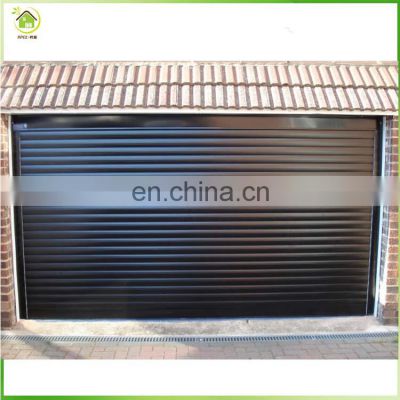 Used commercial garage doors white color aluminium roller shutter slat with springs and motor price