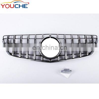 ABS front grille for Mercedes Benz E class W207 C207 2014-2016 GT R style front hood grill