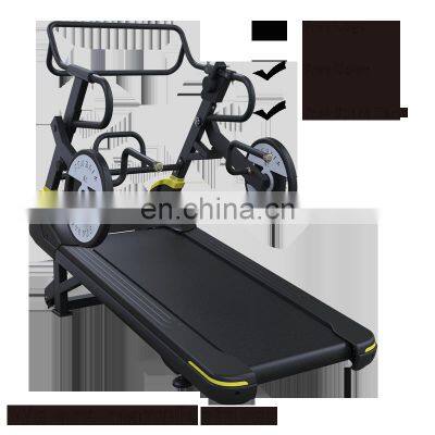 Fitness Sport Commercial household unpowered wooden Incline / decline treadmill