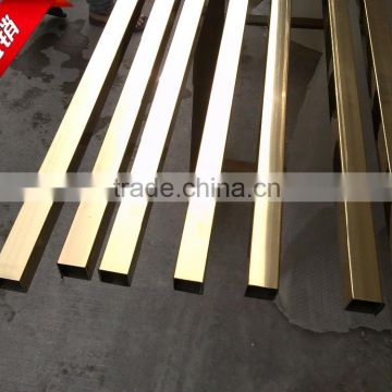 china supplier ERW weld mirror square rectangular stainless steel pipe