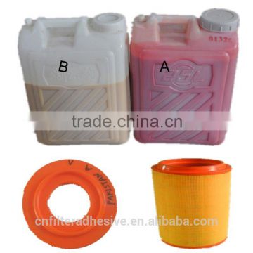 two component Polyurethane adhesive for air filter