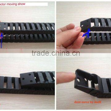 China supplier plastic cable carrier chain for 3D printer