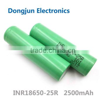 for Sam*sung INR18650-25R Lithium Ion battery,20A high discharge current