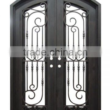wrought iron entrance door (NC-nd172)