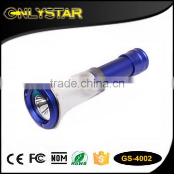 Onlystar GS-4002 R2 aluminum outdoor small camping light tent high power led torch lights camping                        
                                                Quality Choice