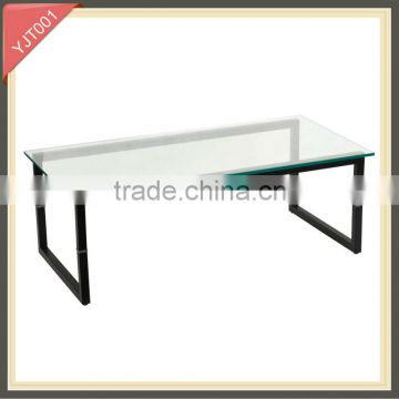 oval glass dining room tables plexiglass dining table coffee table plexi transparent YJT001