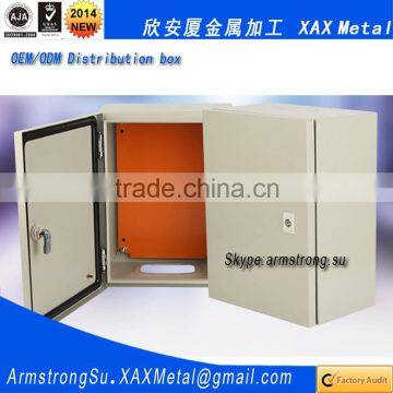 XAX31DB OEM ODM customized Position Military Installation power wiring cable terminal box metal distribution control box