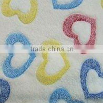 coral fleece fabric with printing supplier