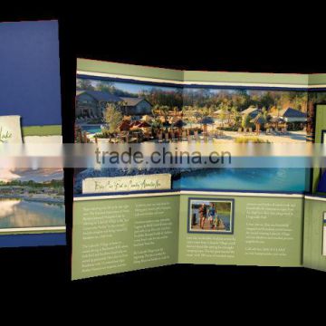 Beijing Expo fold brochures printing service