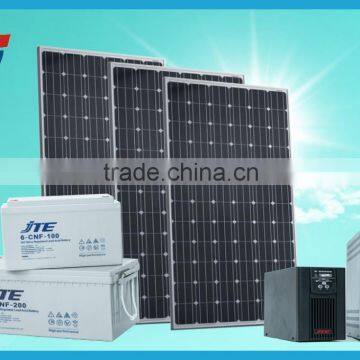 high efficiency & hot sale 3kW solar power system for home generation