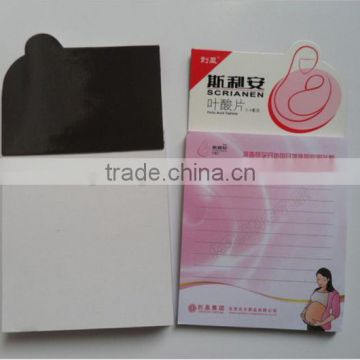 High Quality School Custom Magnetic Memo pad sticker for sale