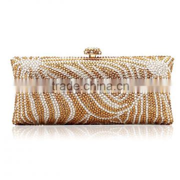 Luxury shining crystal silver women evening bags evening clutch bags stylish clutch bag