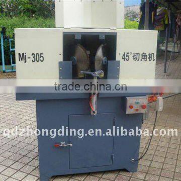 double saws aluminum door and window frame cutting machine