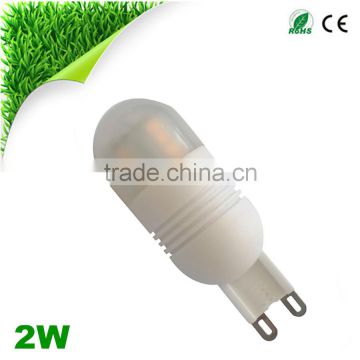 2years warranty Led 2w small size g9 with CE